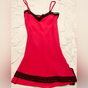 Express Hot Pink Sexy Lingerie Gown Women’s 2 Small Intimate Apparel